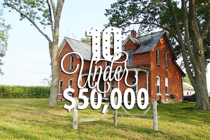 10 Houses Under $50,000: October 2015 Edition