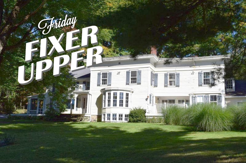 Fixer-Upper: A Sprawling Manor in Hillsdale, New York!