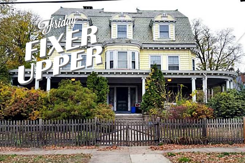 Friday Fixer-Upper: A Sunny Colonial Revival Home in Providence, Rhode Island!