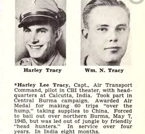 harley Lee Tracy Capt Air Transit Command