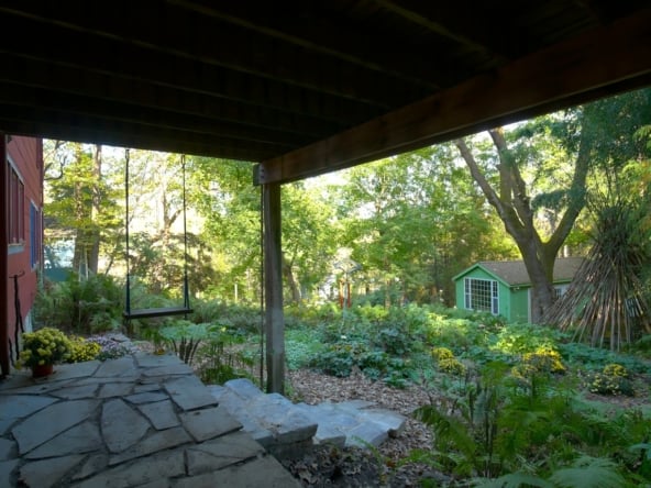 32 back covered patio