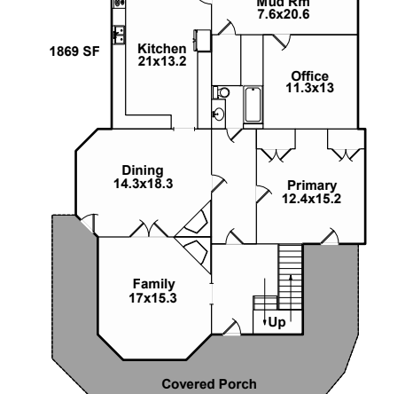 Downstairs Floorplan