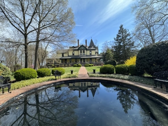 Mount Pleasant by reflecting pond