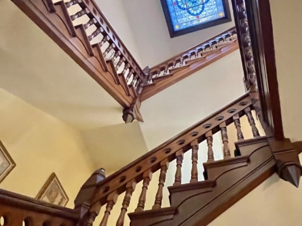 staircase looking up