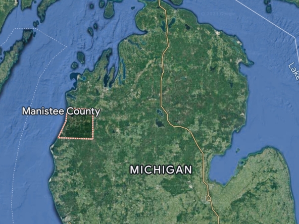 Manistee Michigan Map