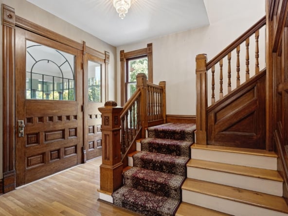 790 Oneida St-009-021-The Spectacular Foyer Is Highlighted By An Oak Main Staircase And Original Casework-MLS_Size