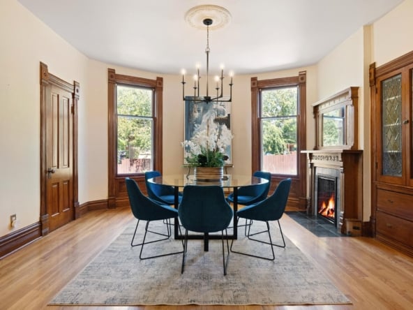 790 Oneida St-018-014-Dining Room Has A Bay At One End And Builtin China Cabinet With Leaded Glass-MLS_Size