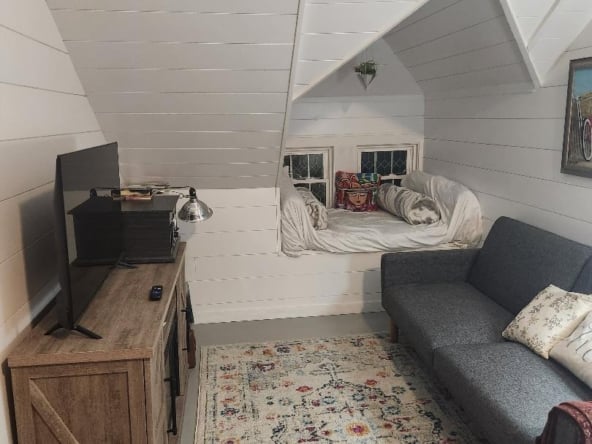 attic living area