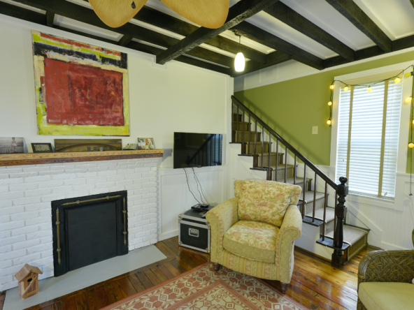 Living Room Staircase VIew