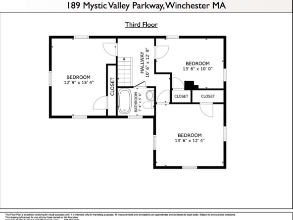 3rd Floor Floorplan