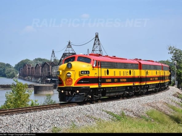 Train & Barge Bridge