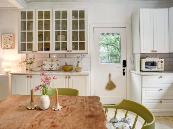 kitchen back door
