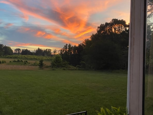 Sunrise from Front Porch