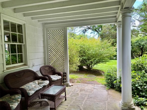 west porch