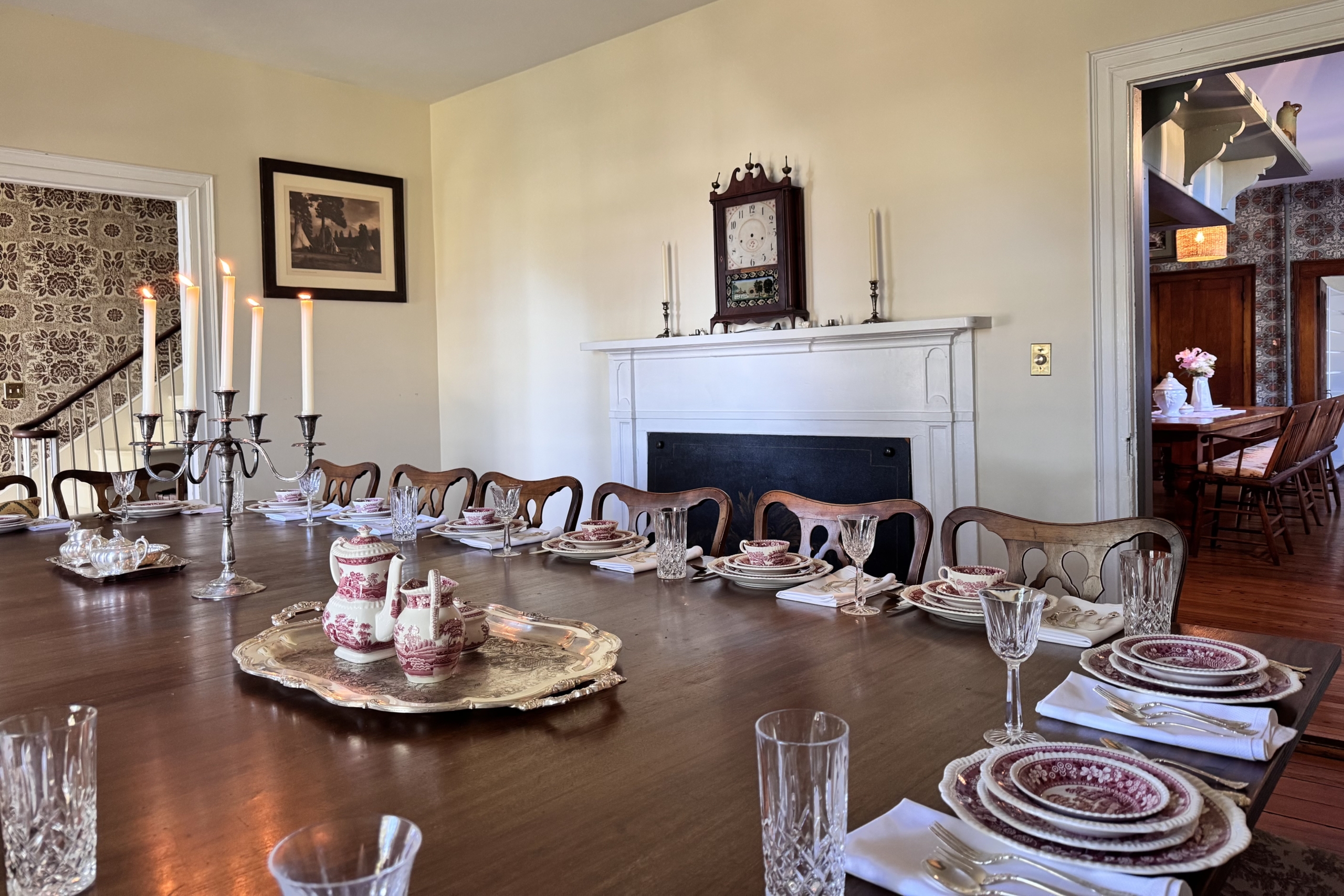 Dining Room George Washington Tract Farm at 4253 Bristol Road, Clinton, NY IMG_1514