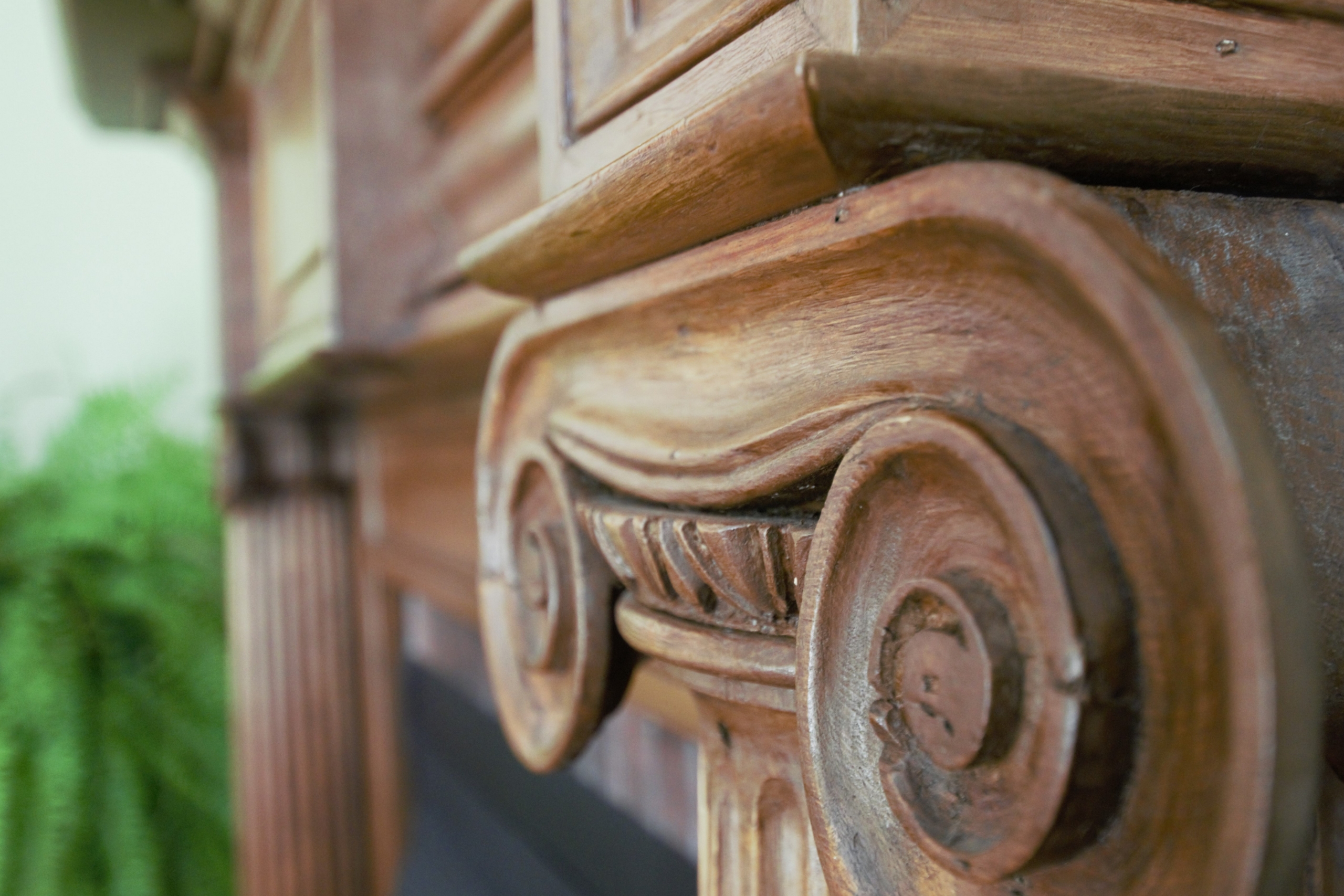 Fireplace detail