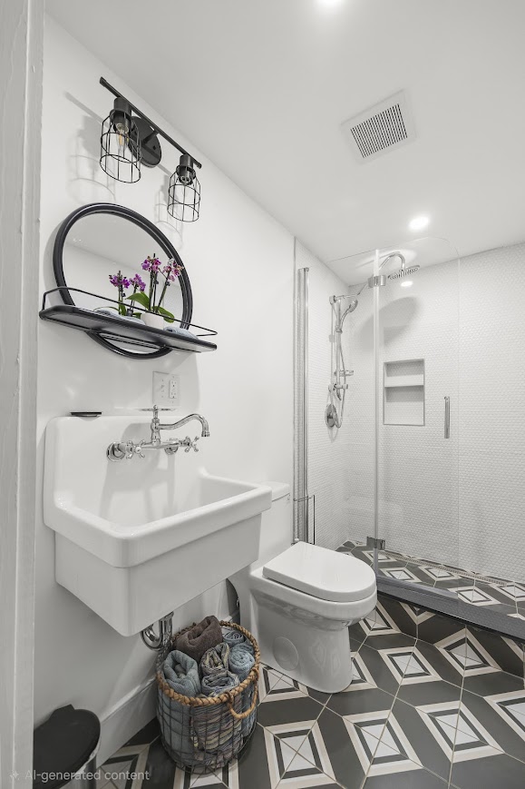 29 – Close-up of Entry foyer full bath