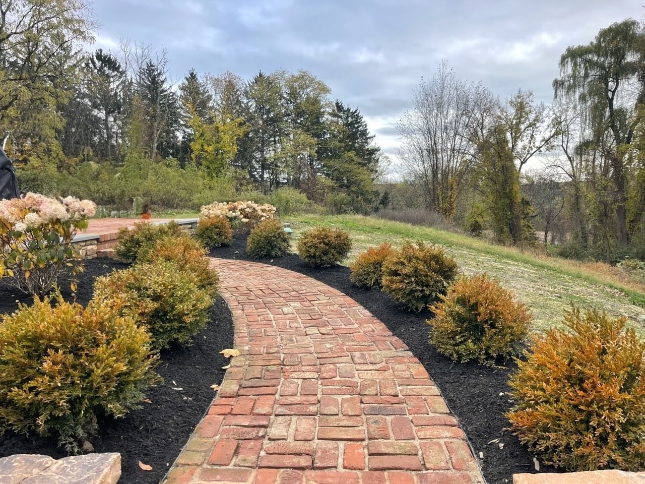 76 Walkway to Terrace – summer