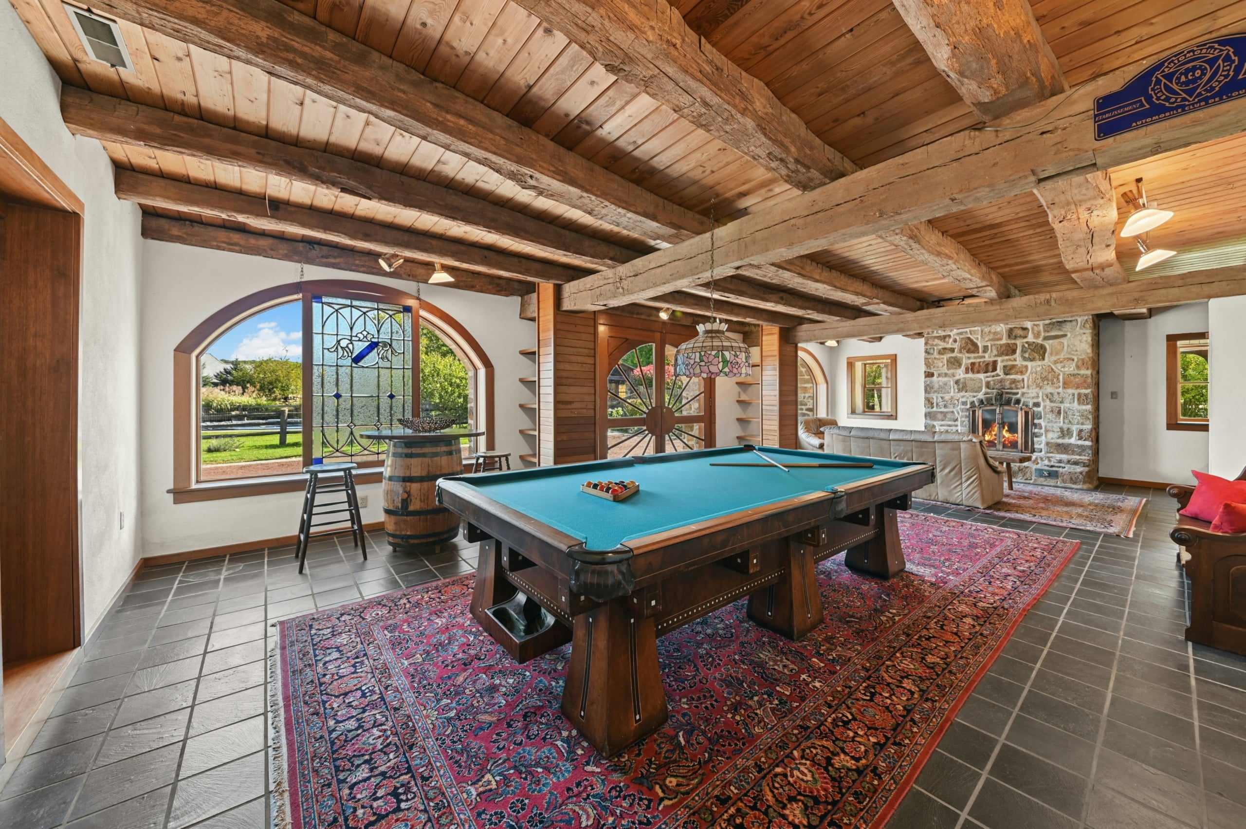 The Barn ground level interior