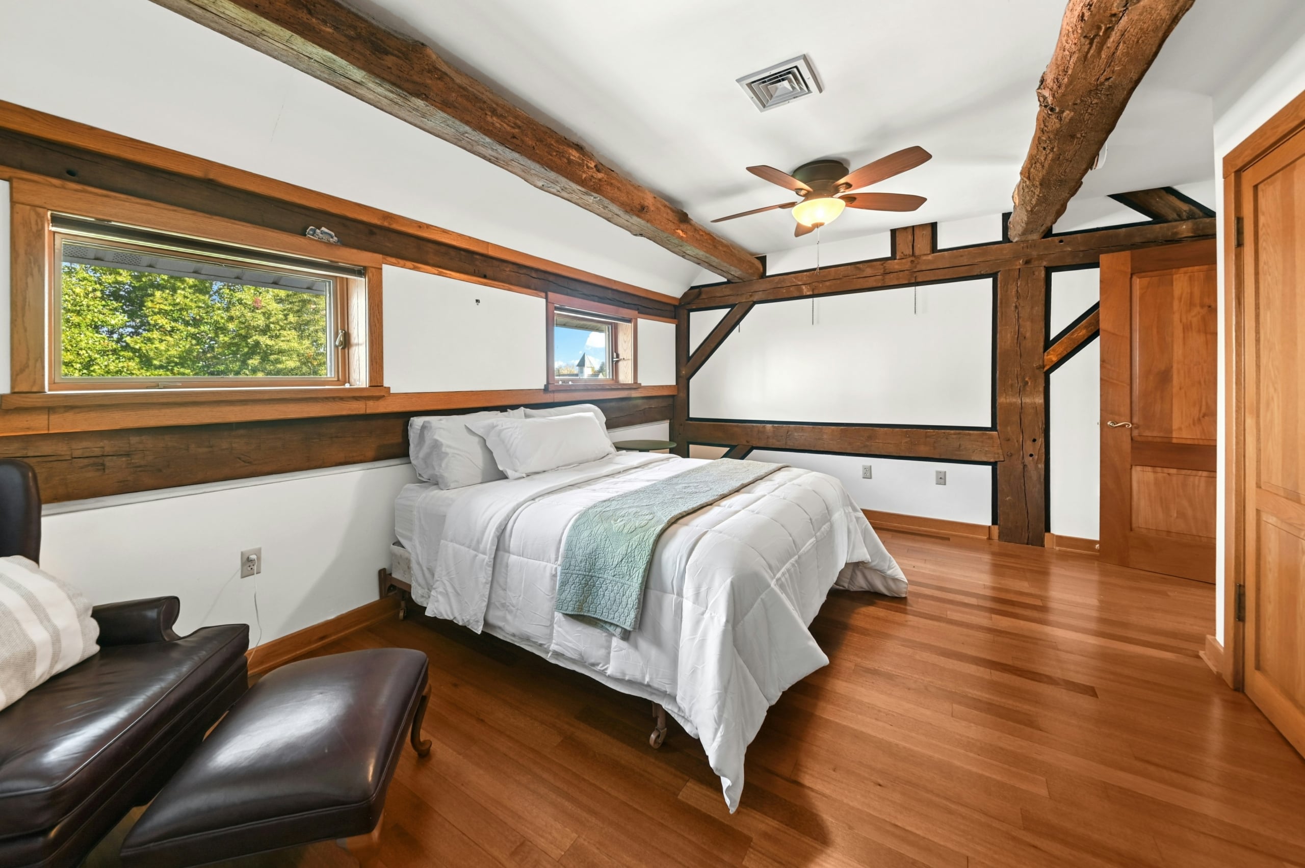 The Barn primary bedroom suite