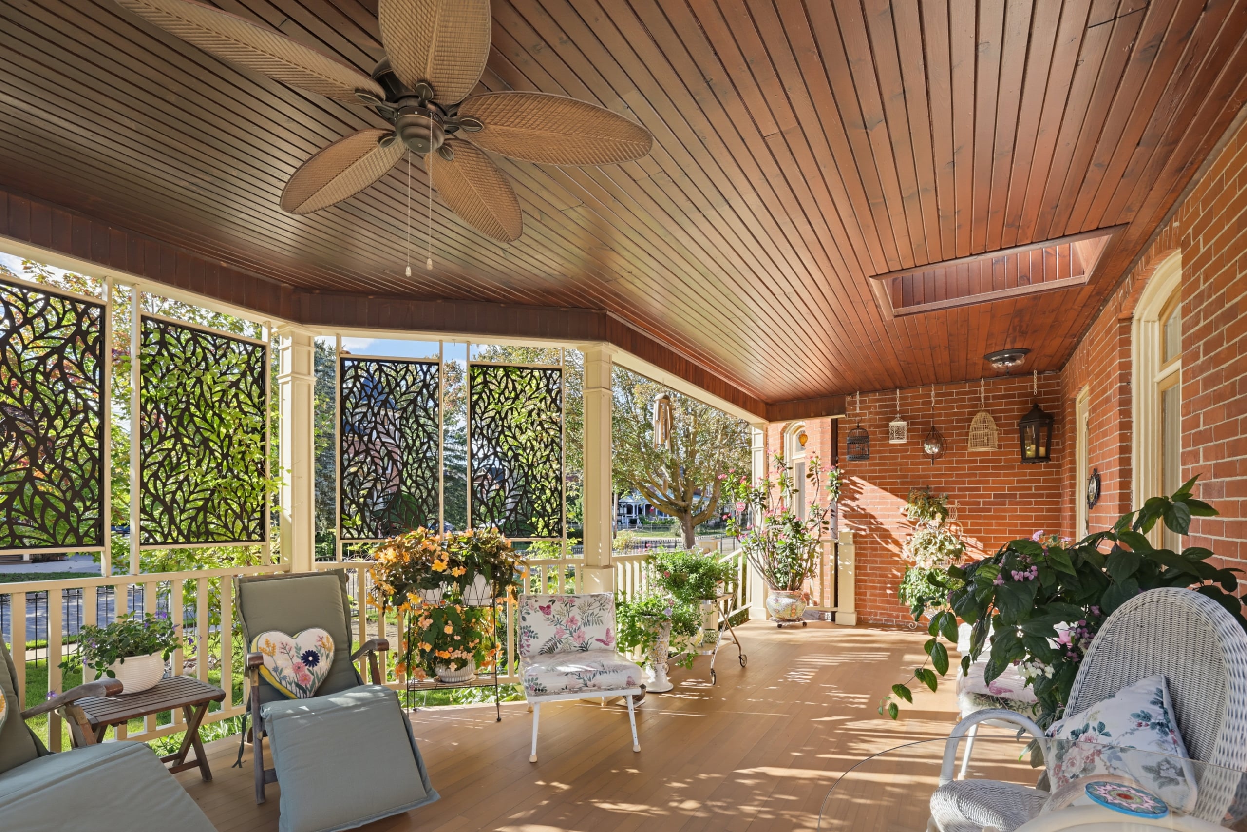 The Queen Ann Home living room area